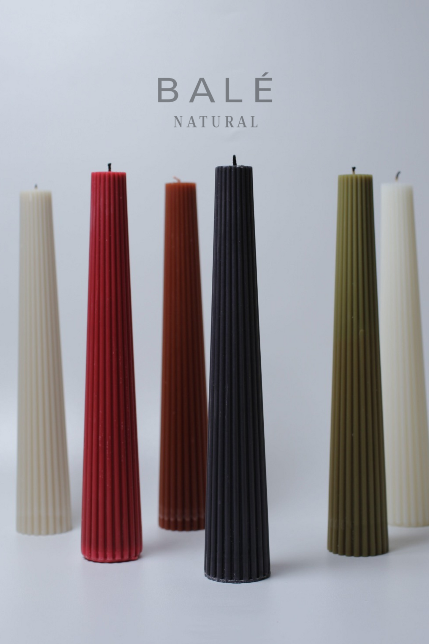 Fluted Pillar Candle