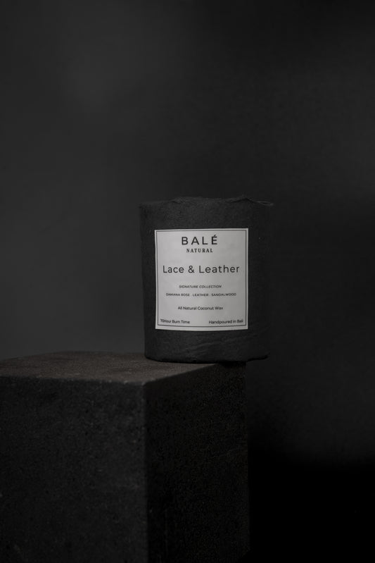 Lace & Leather Classic Candle